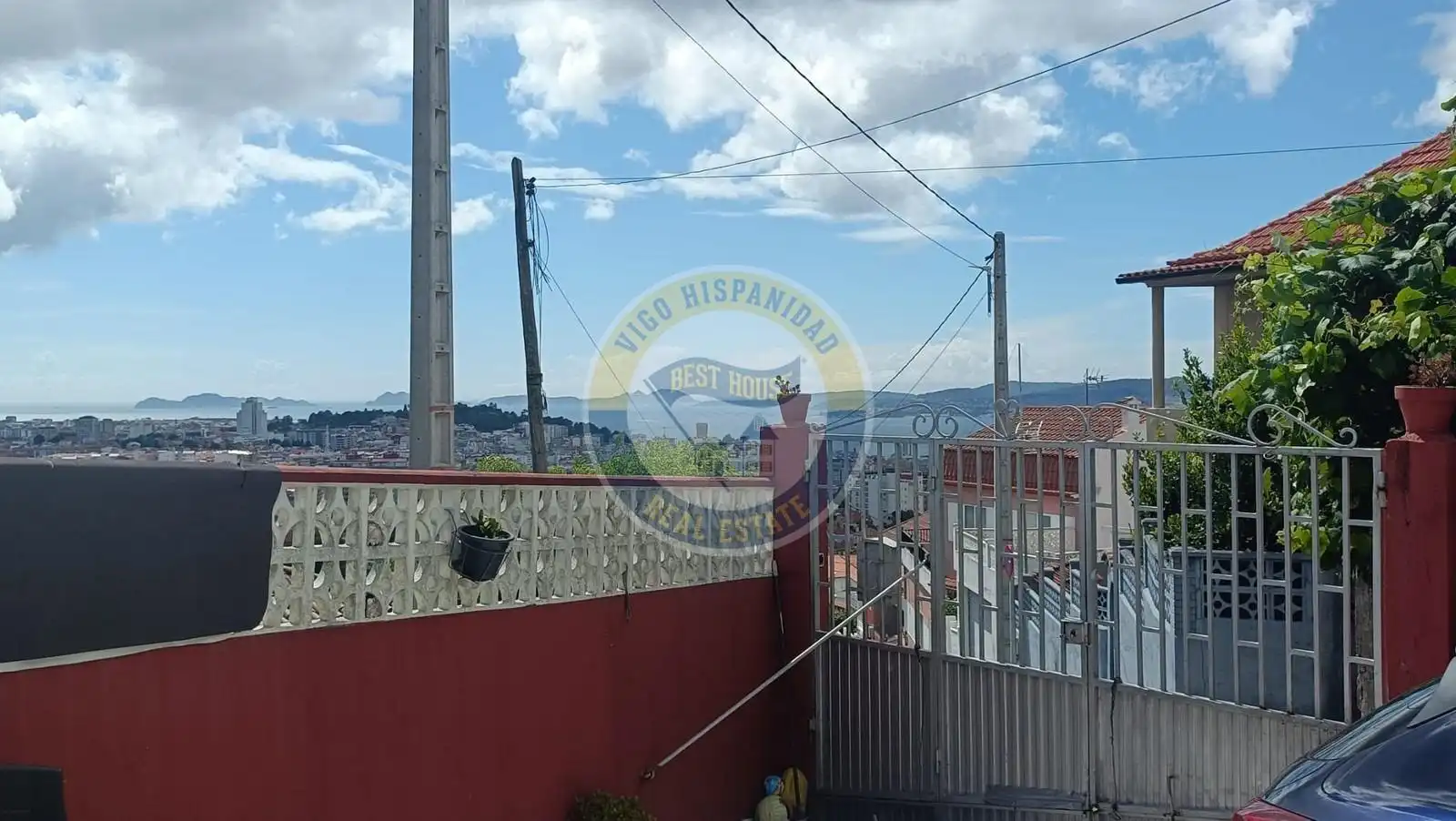 Vista exterior de Casa o chalet en venta en Vigo 