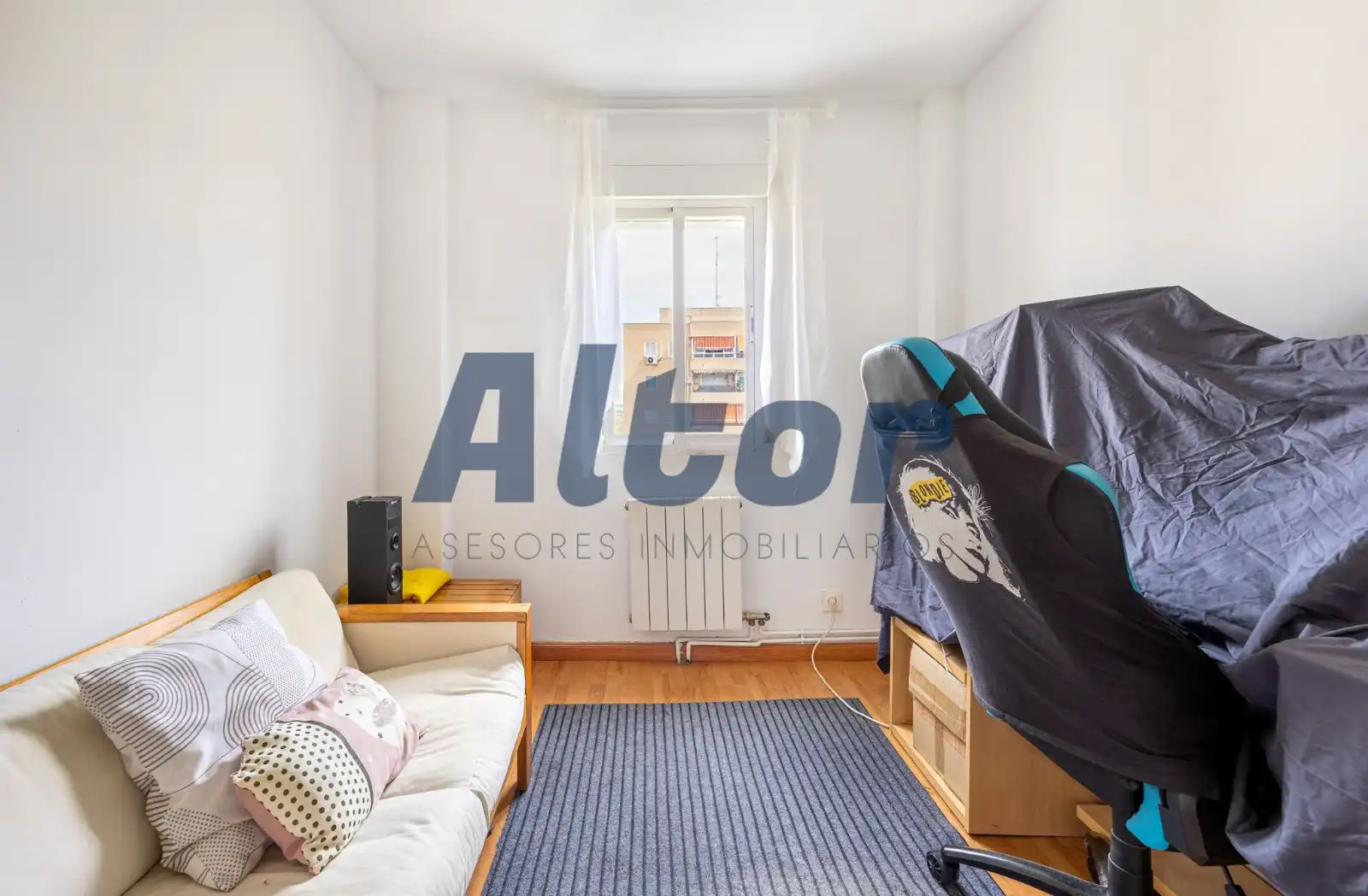 Bedroom of Flat for sale in Fuenlabrada  with Heating, Terrace and Swimming Pool