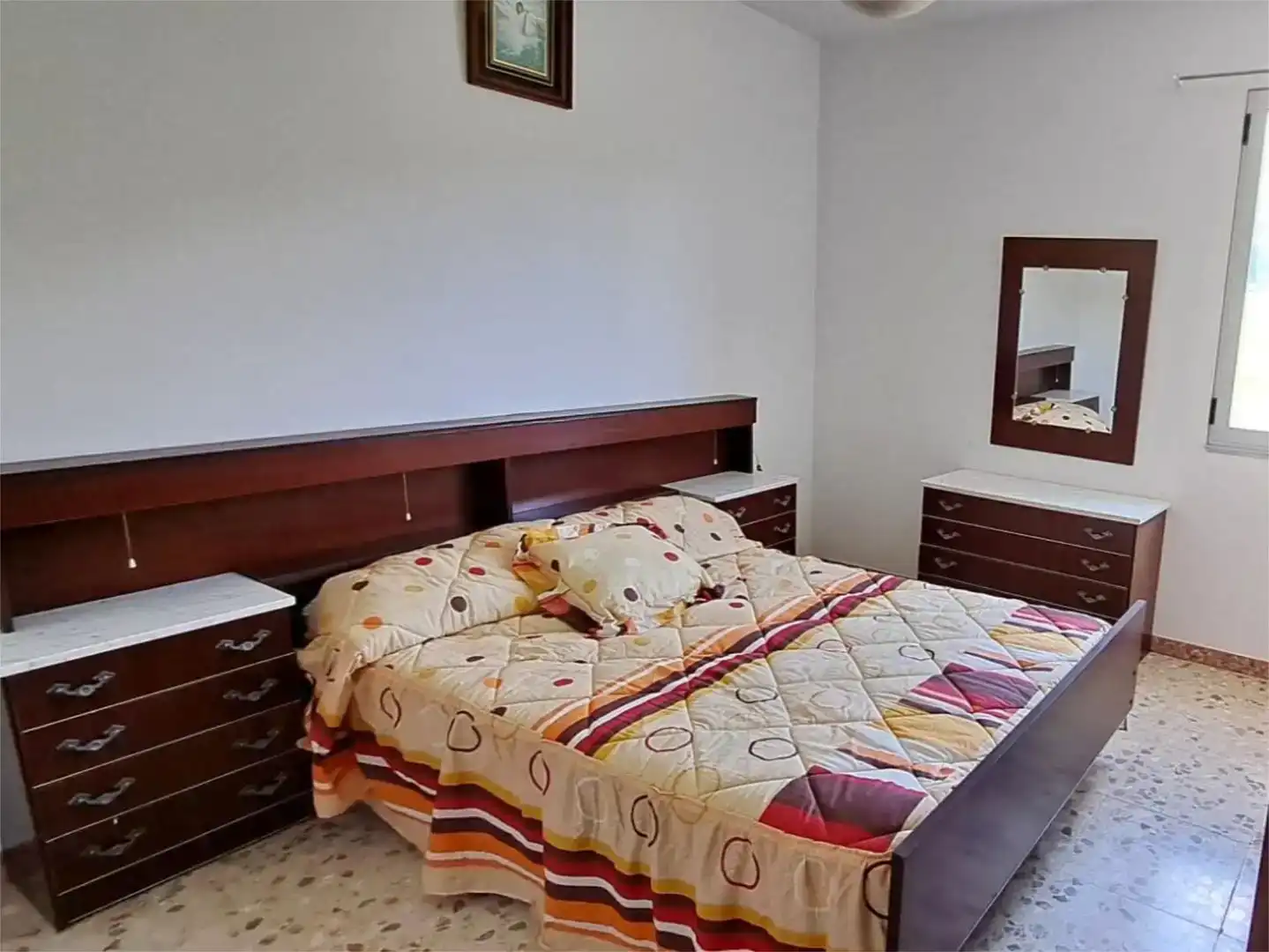 Dormitori de Casa o xalet en venda en Laxe amb Jardí privat, Traster i Moblat