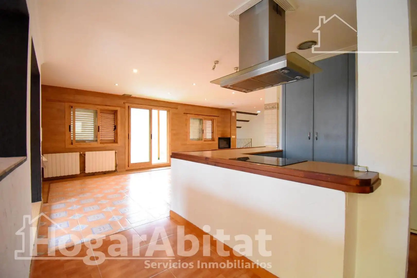 Cocina de Casa o chalet en venta en Gandia con Calefacción, Jardín privado y Terraza