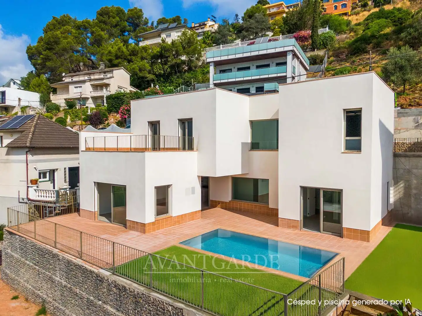 Villa neuf avec terrasse à vendre à Via Abadia de Montserrat 22, imagen 31