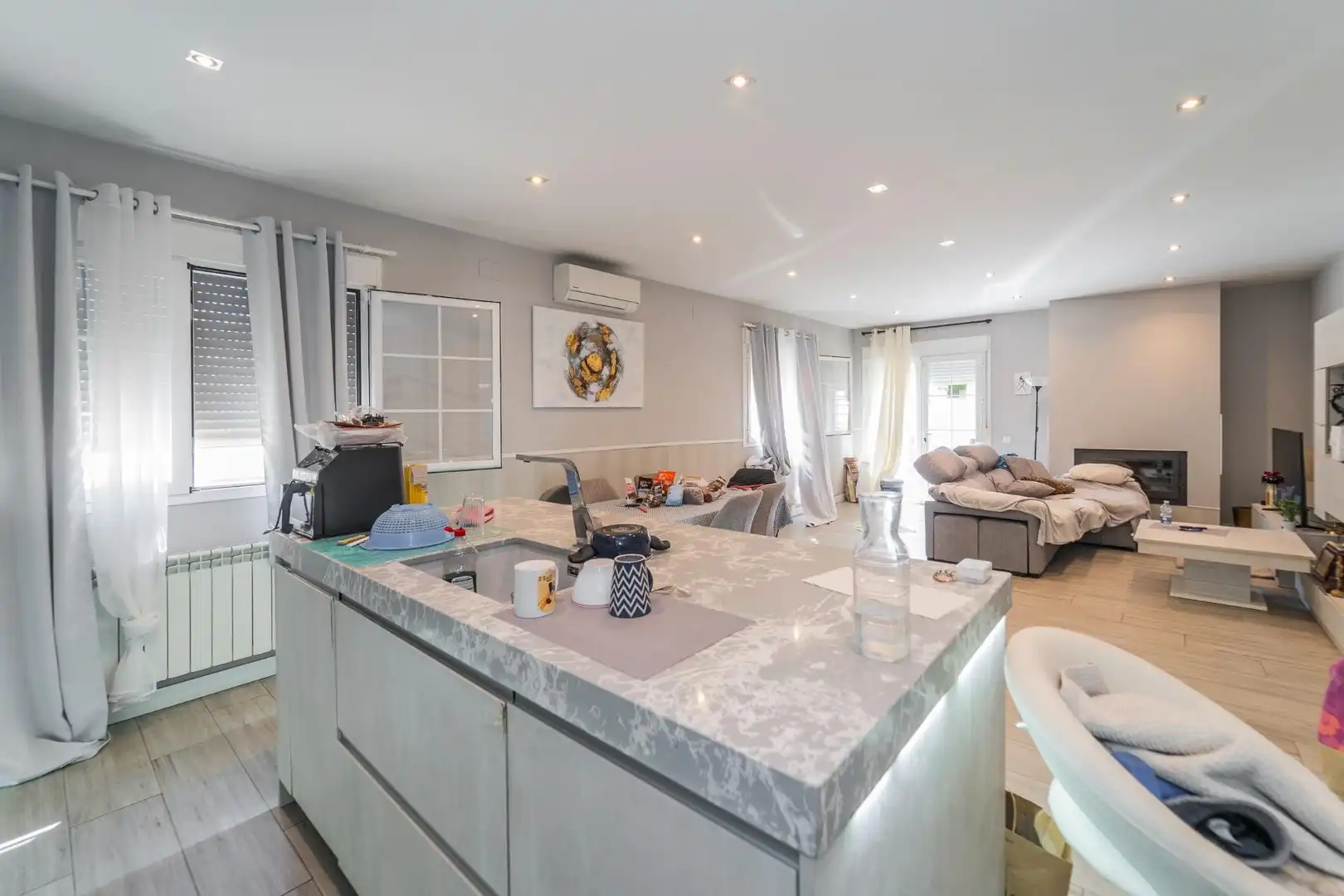 Cocina de Casa o chalet en venta en Olías del Rey con Aire acondicionado, Calefacción y Jardín privado