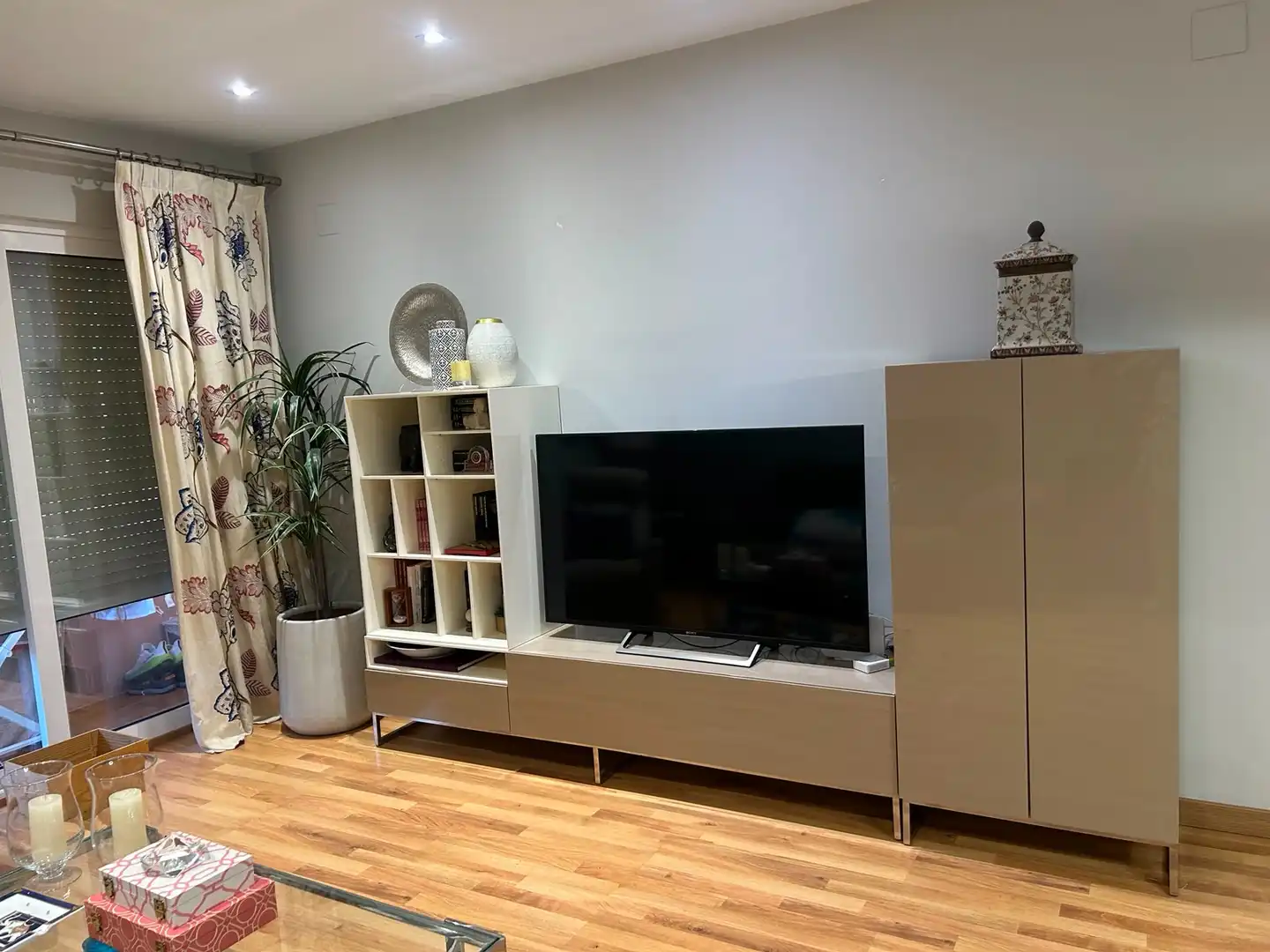 Sala de estar de Piso en venta en Valencia con Aire acondicionado, Amueblado y Balcón