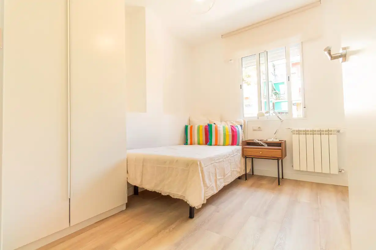 Schlafzimmer von Wohnung zum Verkauf in Madrid mit Klimaanlage, Heizung und Terrasse