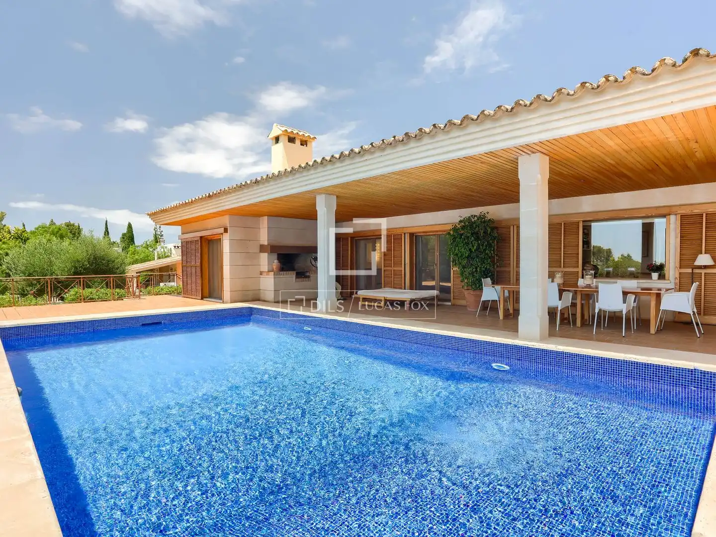 Terrassa de Casa o xalet en venda en Marratxí amb Aire condicionat i Piscina