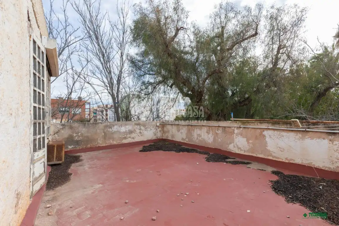 Terraza de Casa adosada en venta en Almería con Jardín privado y Terraza