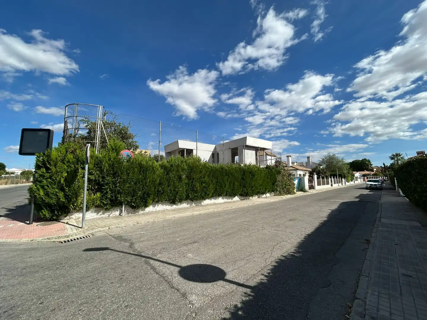 Vista exterior de Casa o chalet en venta en Valencina de la Concepción con Calefacción