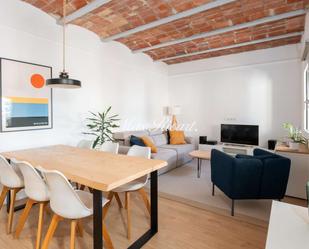Sala d'estar de Pis de lloguer en  Barcelona Capital amb Aire condicionat, Calefacció i Terrassa