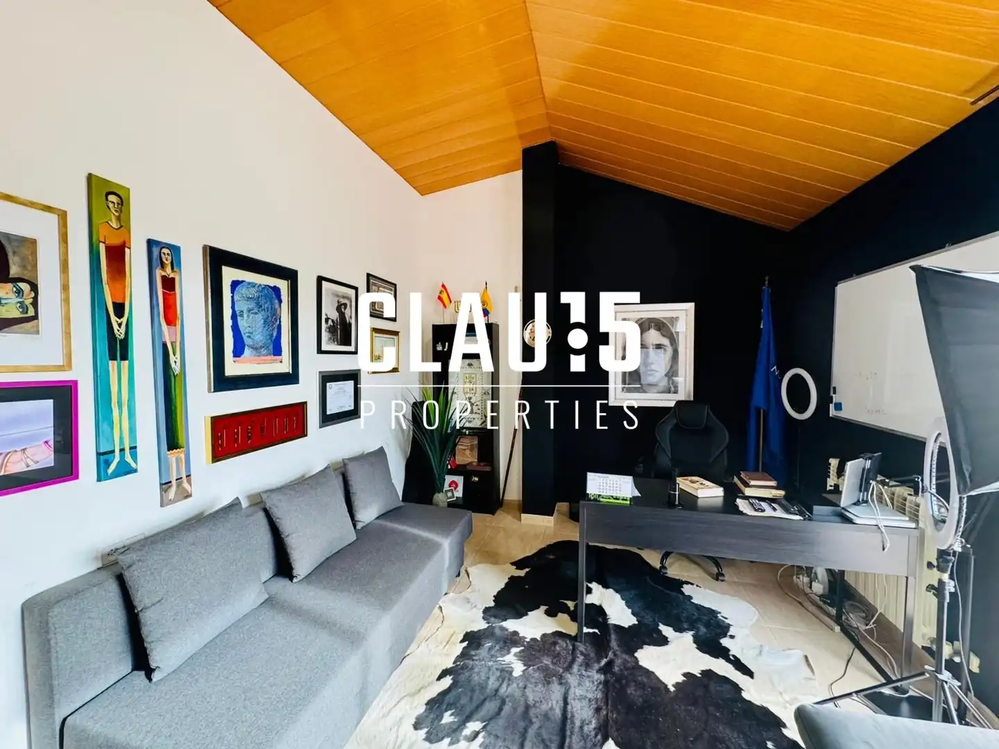 Sala de estar de Casa o chalet en venta en Canet de Mar con Jardín privado, Terraza y Piscina