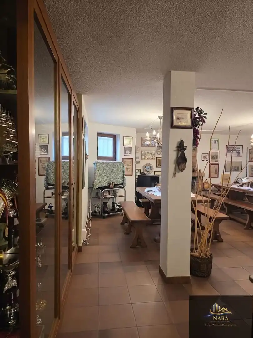 Dining room of Houses for sale in Torrelavega   with Heating, Private garden and Parquet flooring