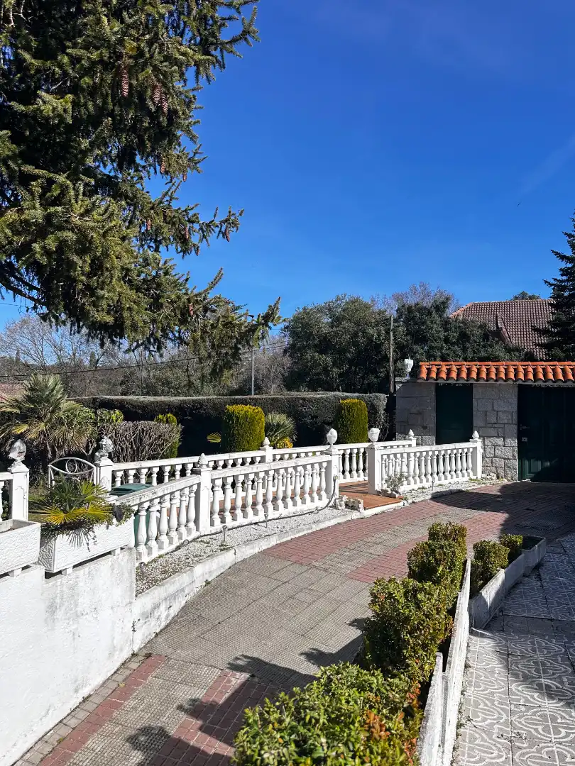 Terraza de Casa o chalet en venta en Las Rozas de Madrid con Aire acondicionado, Calefacción y Jardín privado