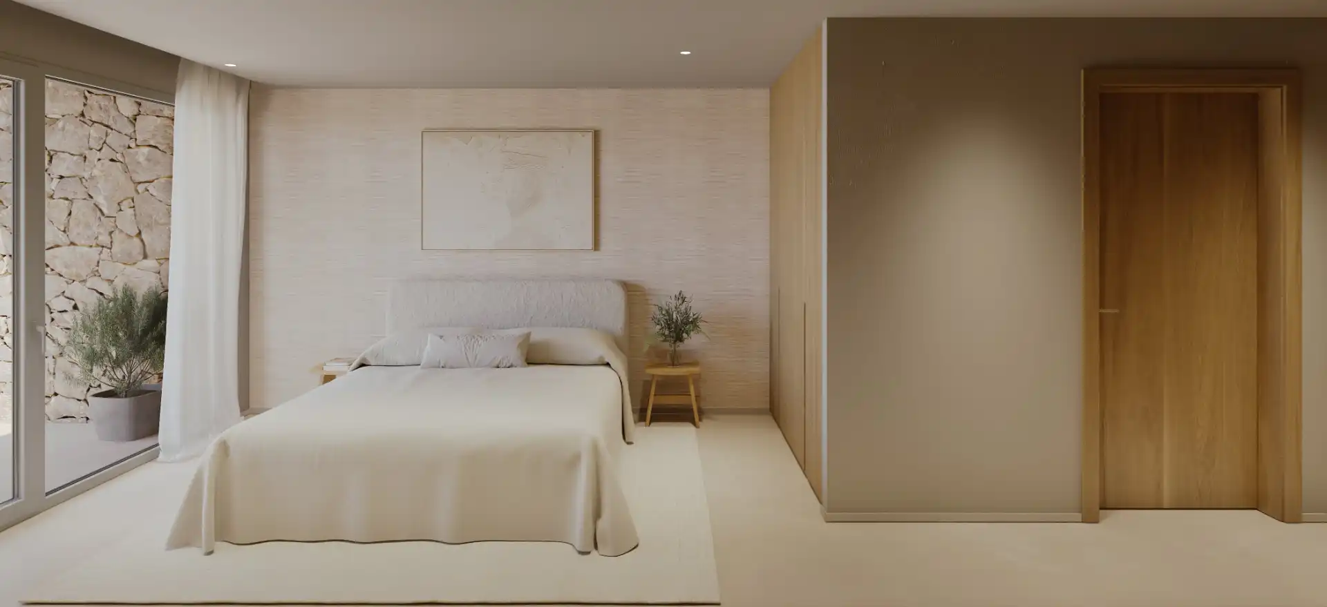 Habitación de Casa o chalet en venta en Llíber con Aire acondicionado, Calefacción y Jardín privado