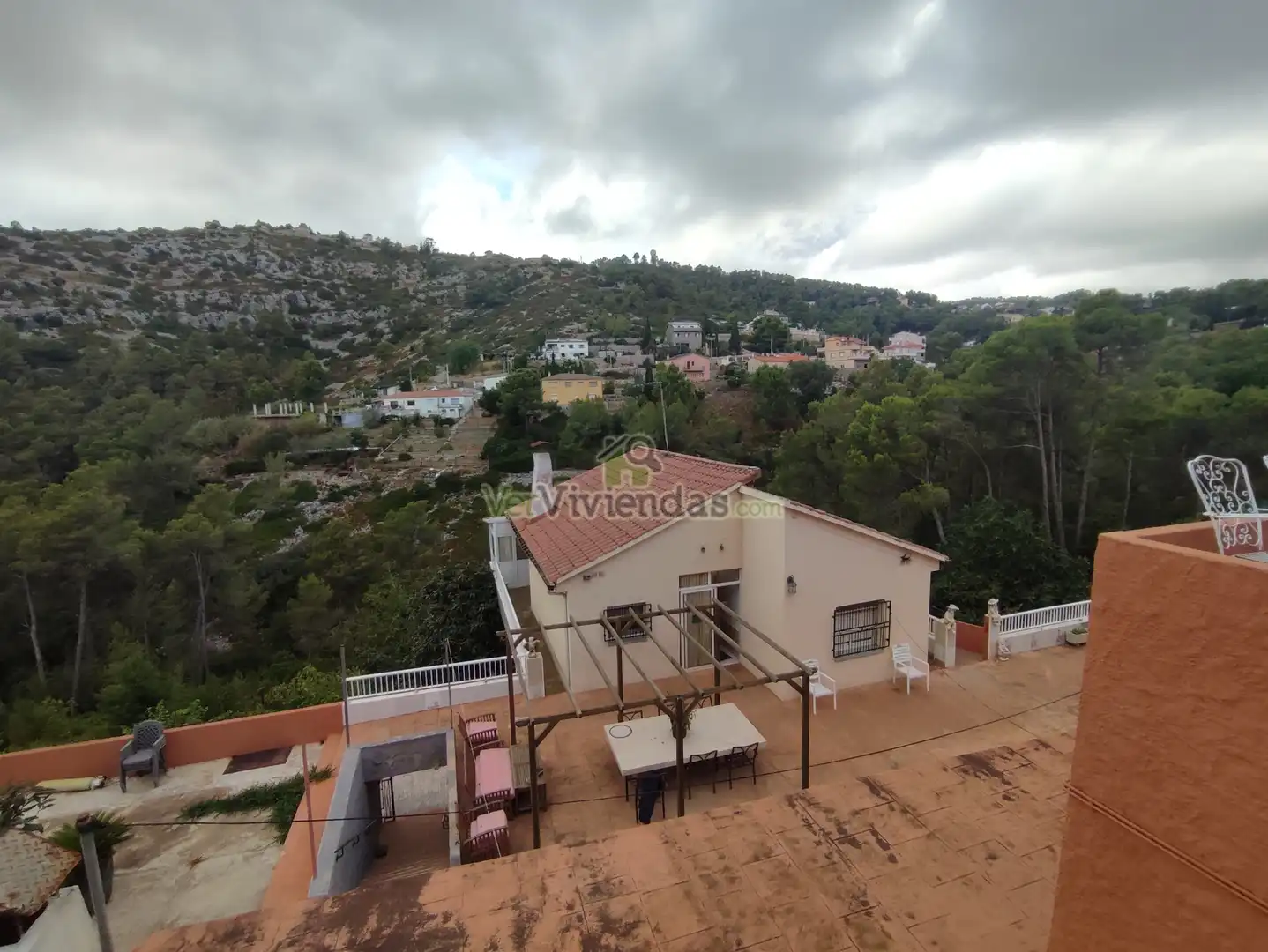 Vista exterior de Casa o xalet en venda en Vallirana amb Aire condicionat, Calefacció i Jardí privat
