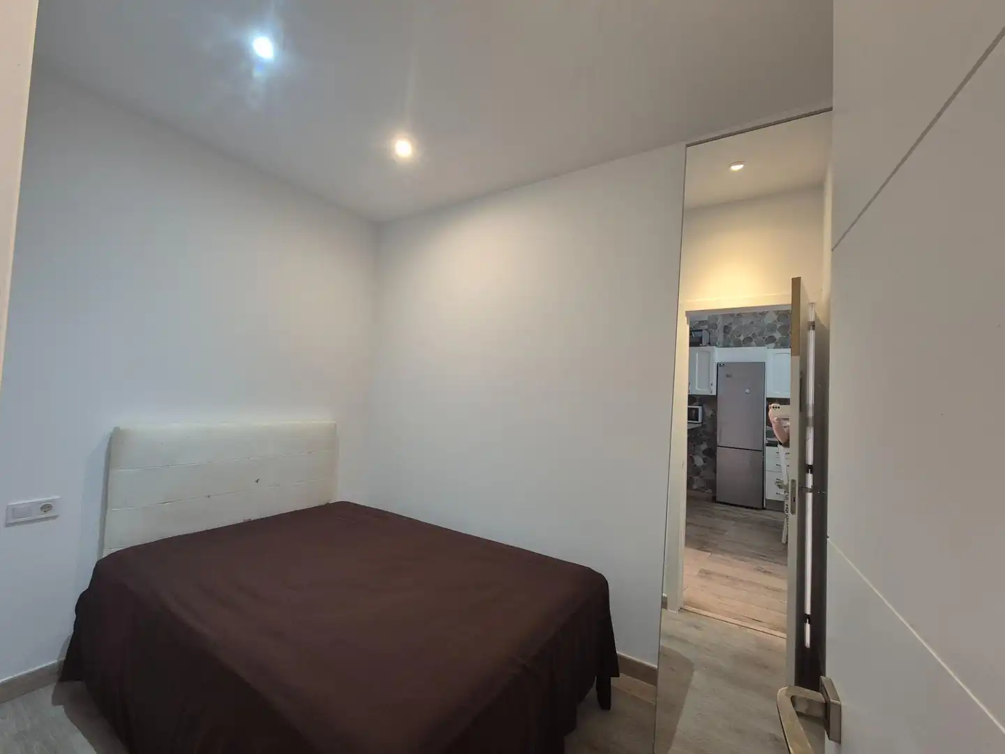 Schlafzimmer von Einfamilien-Reihenhaus zum Verkauf in  Palma de Mallorca mit Klimaanlage und Möbliert