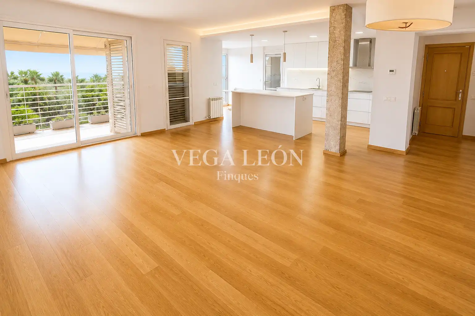 Sala d'estar de Àtic en venda en Sant Andreu de Llavaneres amb Calefacció, Jardí privat i Terrassa