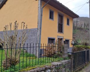 Vista exterior de Casa o xalet en venda en Ponga amb Jardí privat, Terrassa i Moblat