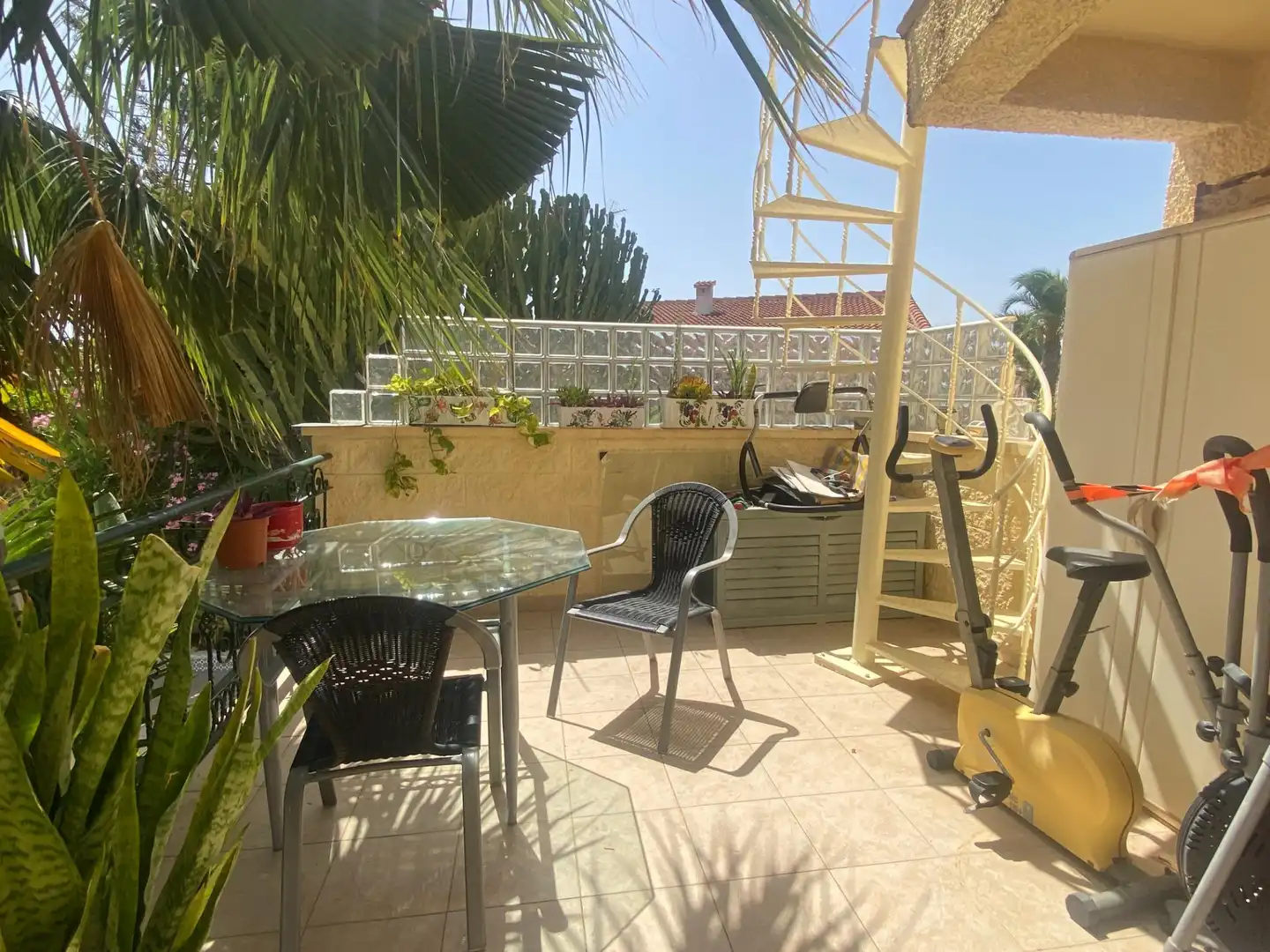Terrasse von Haus oder Chalet zum Verkauf in Rojales mit Klimaanlage, Heizung und Privatgarten
