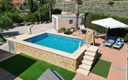 Swimming pool of House or chalet for sale in Alicante / Alacant  with Air Conditioner, Terrace and Swimming Pool