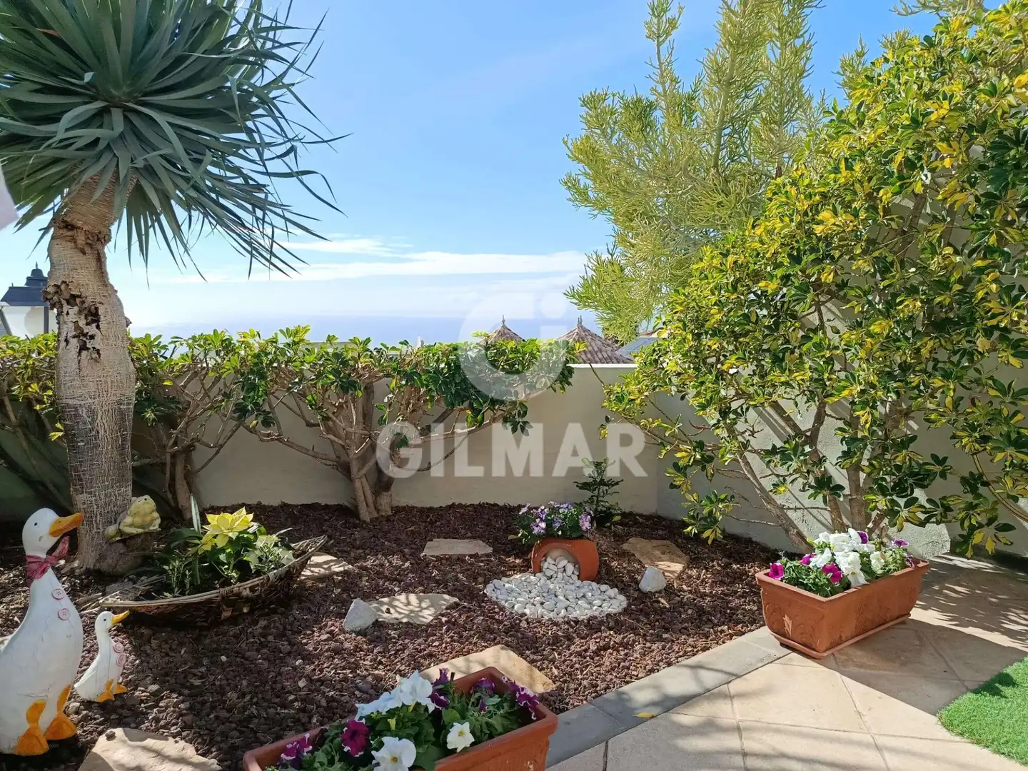 Garden of Duplexes for sale in Arona  with Furnished
