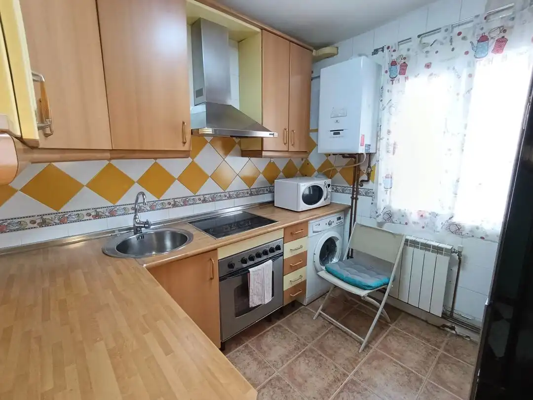 Kitchen of Flat for sale in Alcorcón  with Air Conditioner, Heating and Terrace