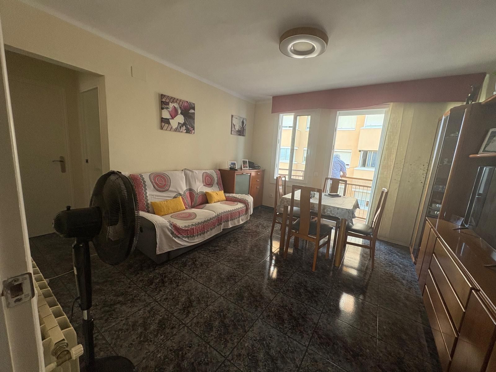 Sala de estar de Piso en venta en Sabadell con Terraza y Balcón