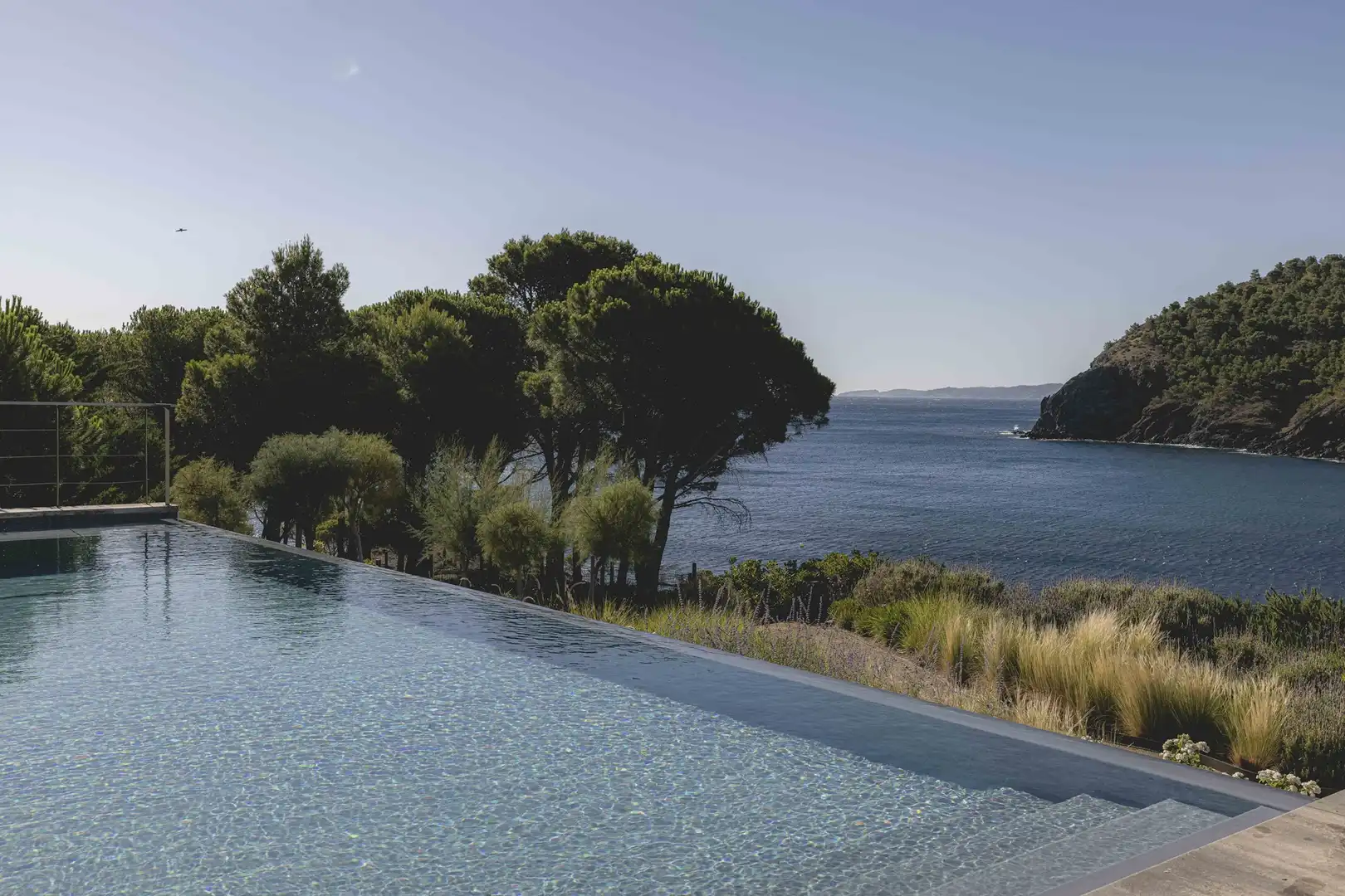 Swimming pool of Houses for sale in Colera  with Air Conditioner, Heating and Terrace