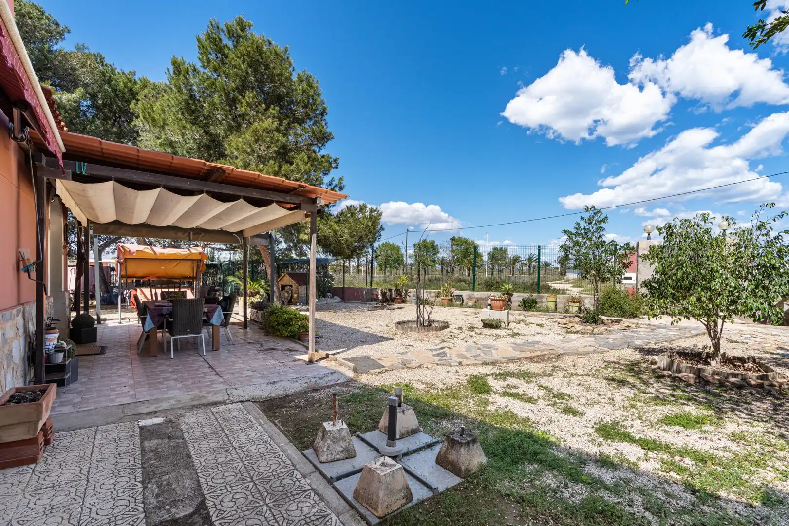 Terrassa de Casa o xalet en venda en Elche / Elx amb Aire condicionat, Jardí privat i Terrassa