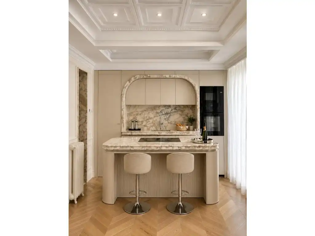 Kitchen of Flat for sale in Madrid  with Air Conditioner, Heating and Oven