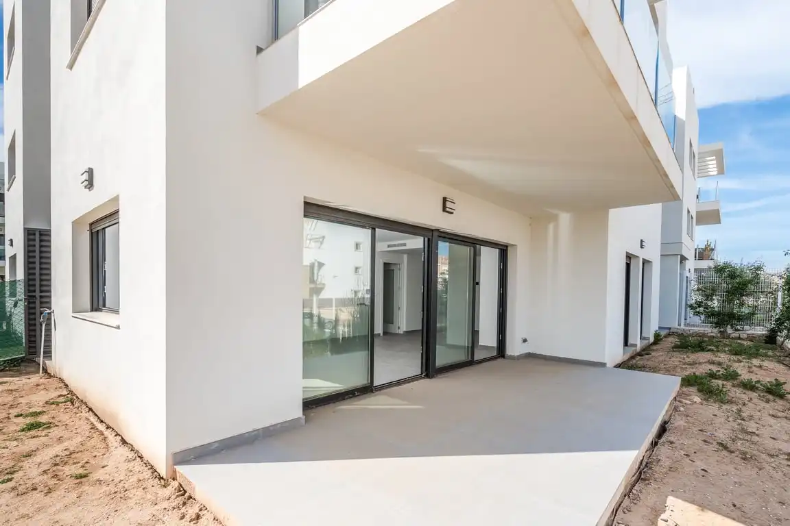 Exterior view of Flat for sale in Jávea / Xàbia  with Air Conditioner, Private garden and Storage room