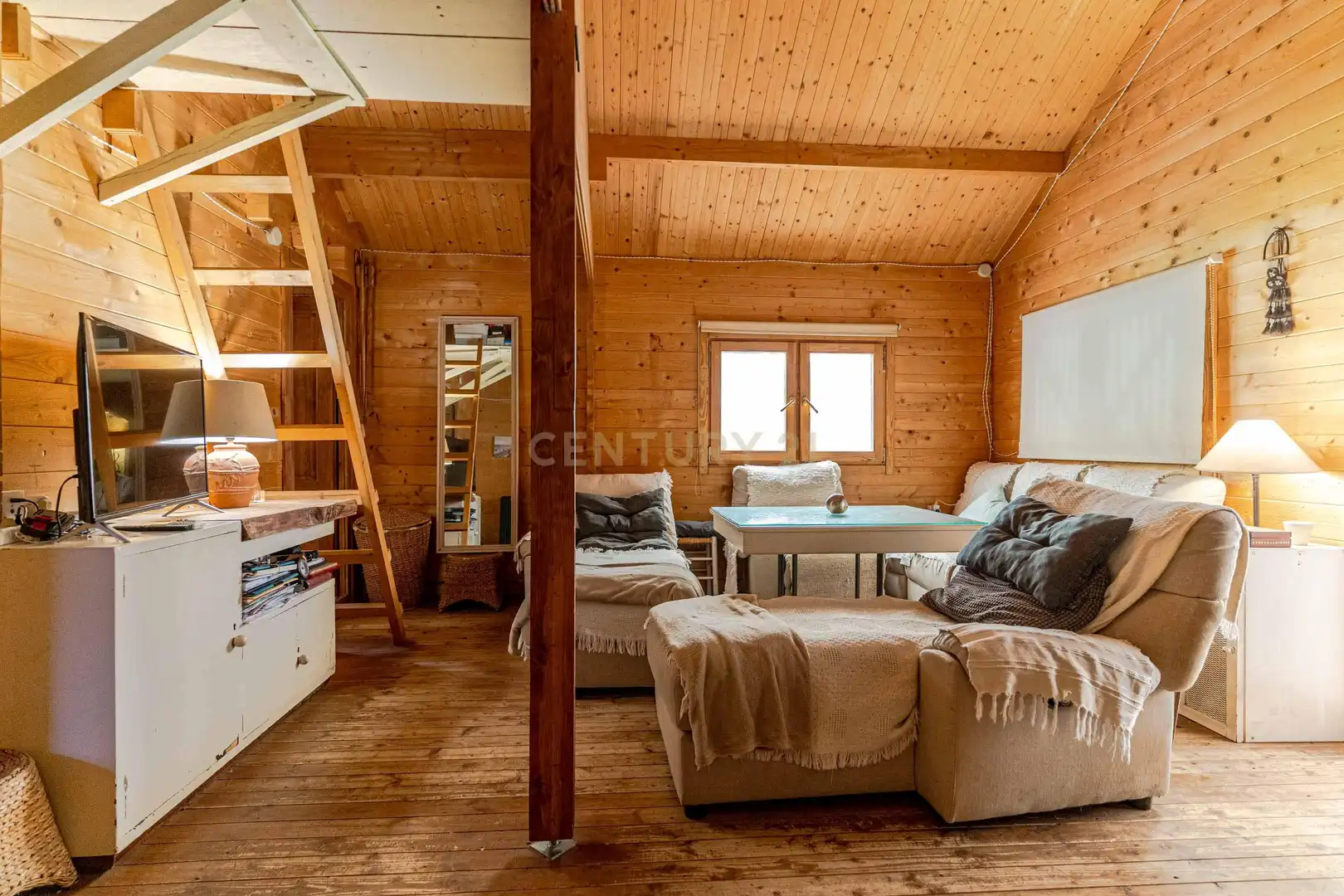 Living room of Houses for sale in Pinos Genil  with Air Conditioner, Private garden and Furnished
