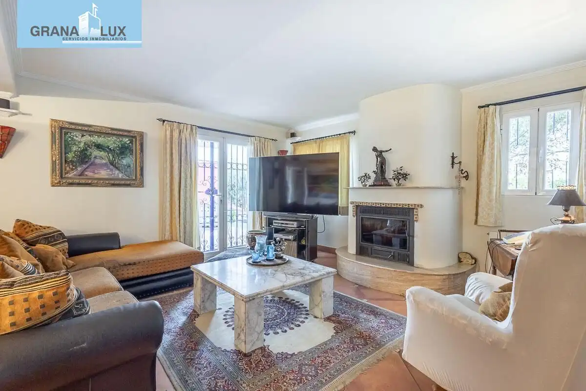 Living room of Houses for sale in Almuñécar  with Air Conditioner, Heating and Private garden