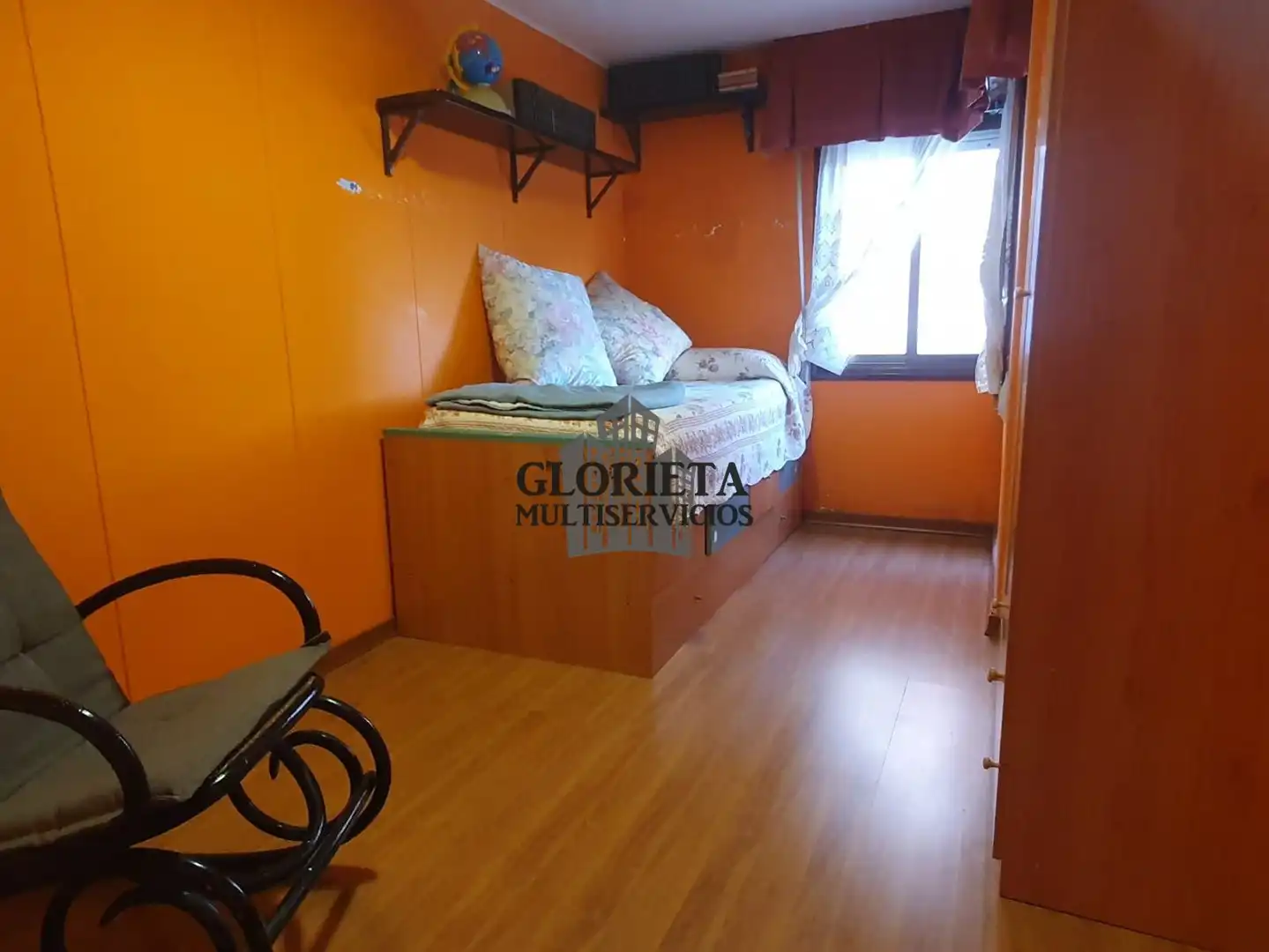 Bedroom of Flat for sale in Nigrán  with Heating, Terrace and Storage room