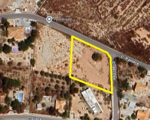 Terreno residencial en Venta en  PANTERA-ALABASTRO en Cañada del Fenollar