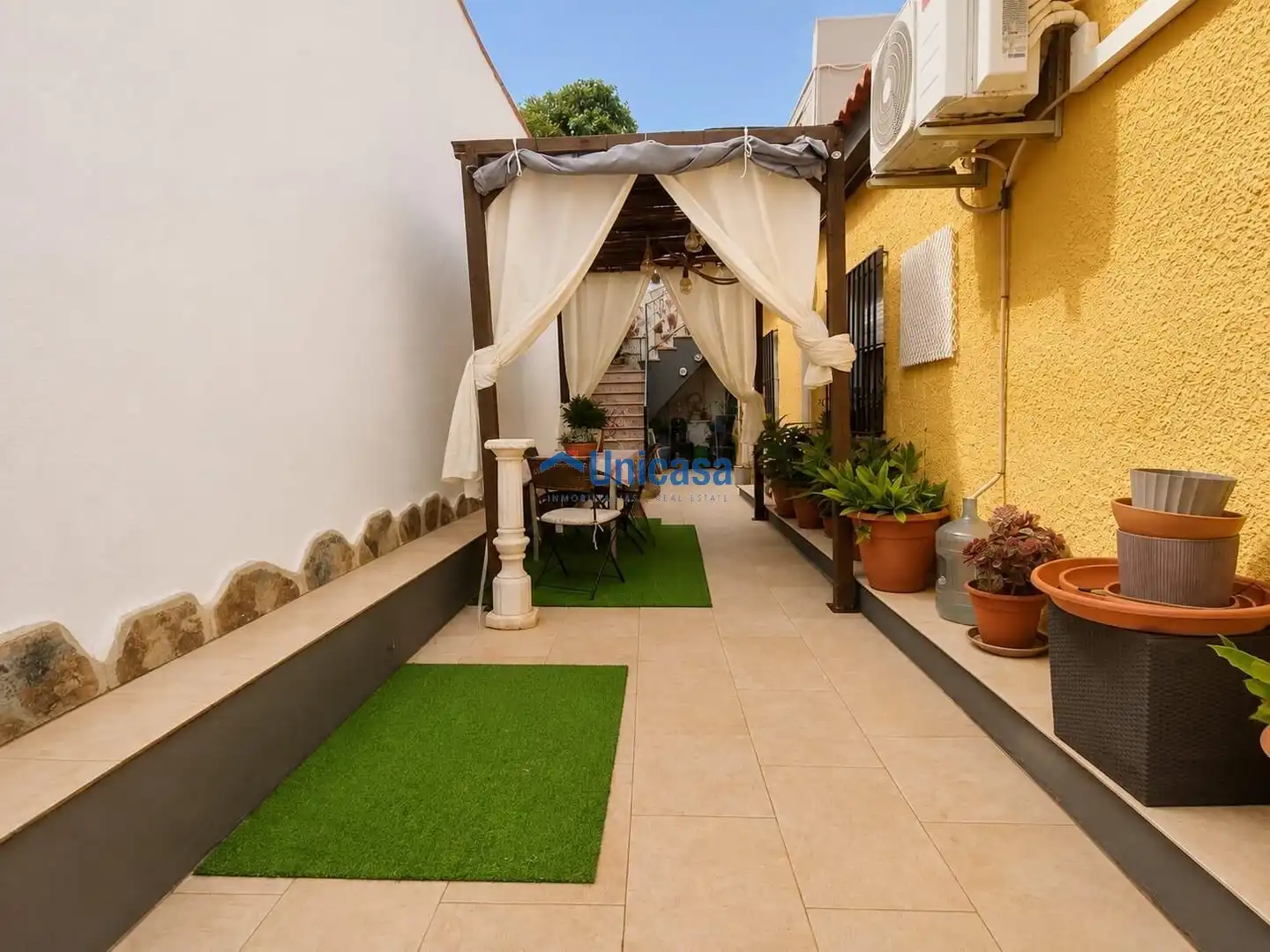 Terrace of Detached homes for sale in Málaga  with Air Conditioner, Heating and Storage room