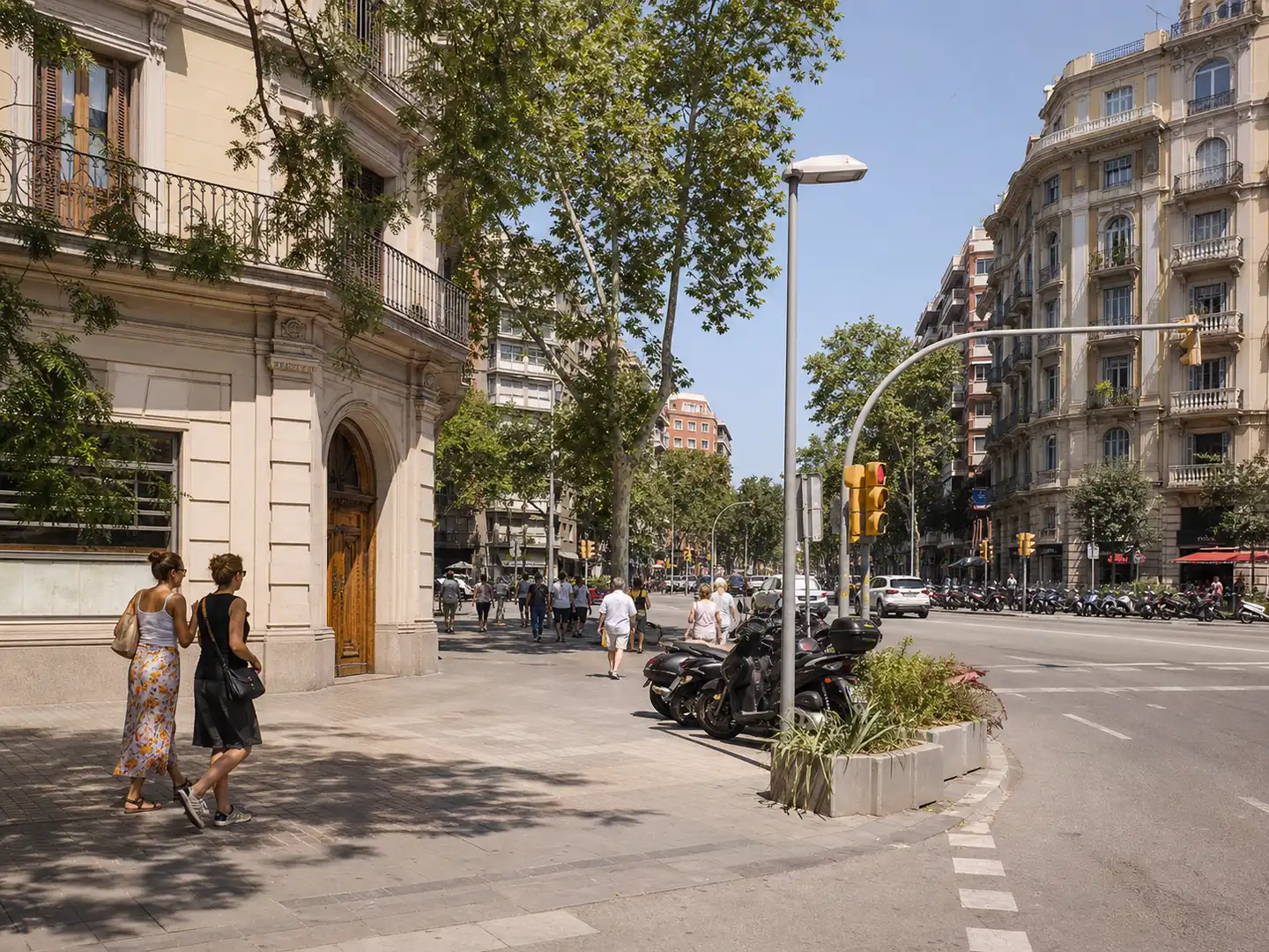 Vista exterior de Piso en venta en Barcelona con Aire acondicionado y Calefacción