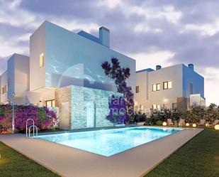 Swimming pool of Single-family semi-detached for sale in Málaga Capital  with Private garden, Terrace and Community pool