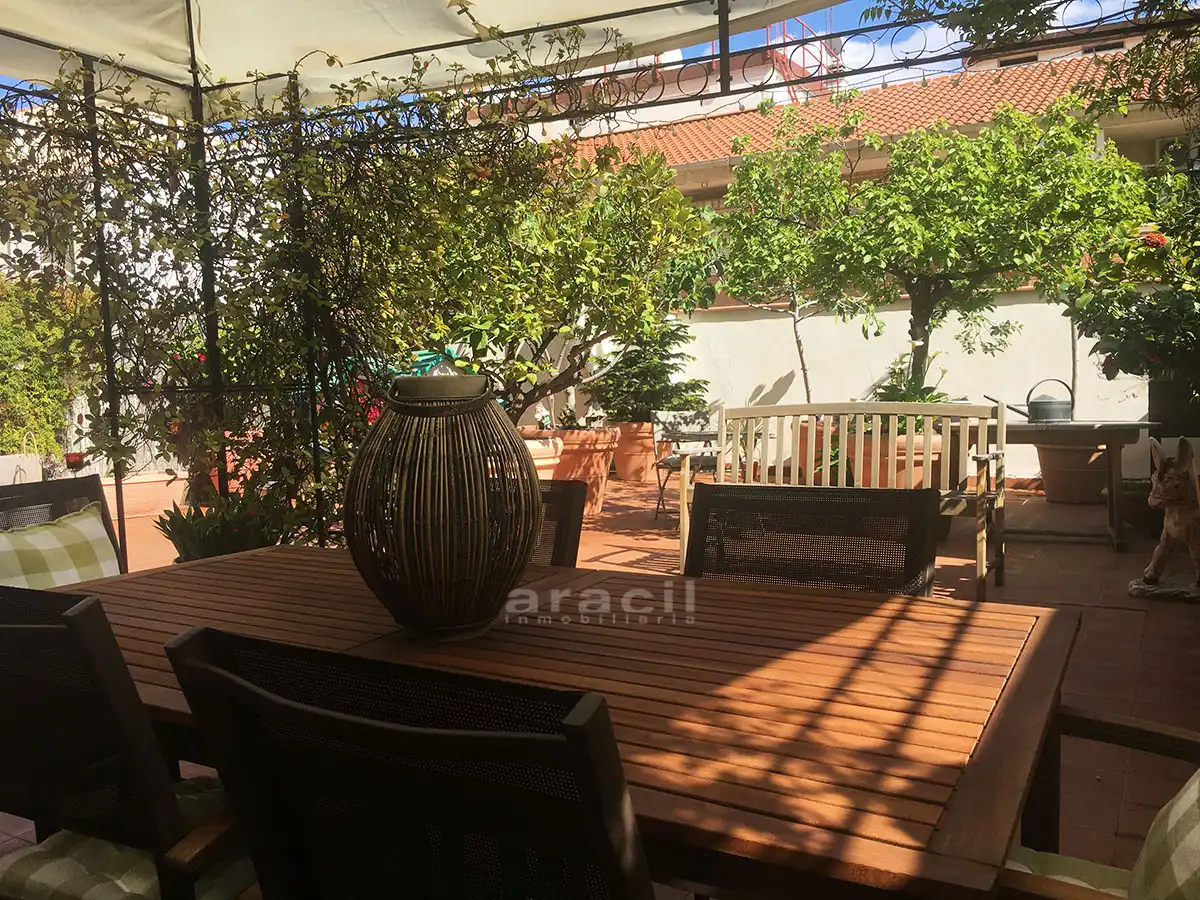 Terrace of Flat for sale in Alcoy / Alcoi  with Air Conditioner and Terrace