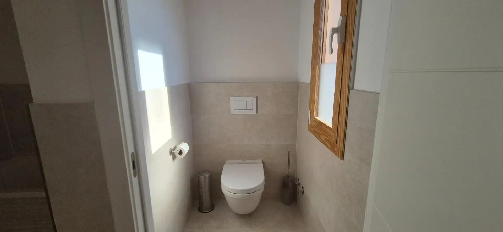 Baño de Finca rústica en venta en Alaró con Aire acondicionado, Calefacción y Terraza