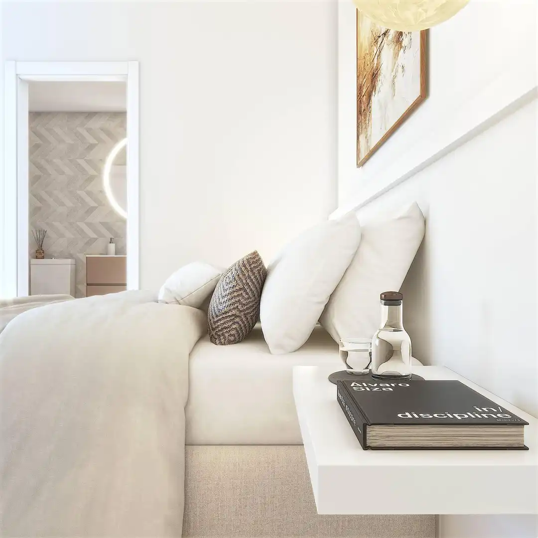 Dormitori de Apartament en venda en Mijas amb Aire condicionat, Terrassa i Traster