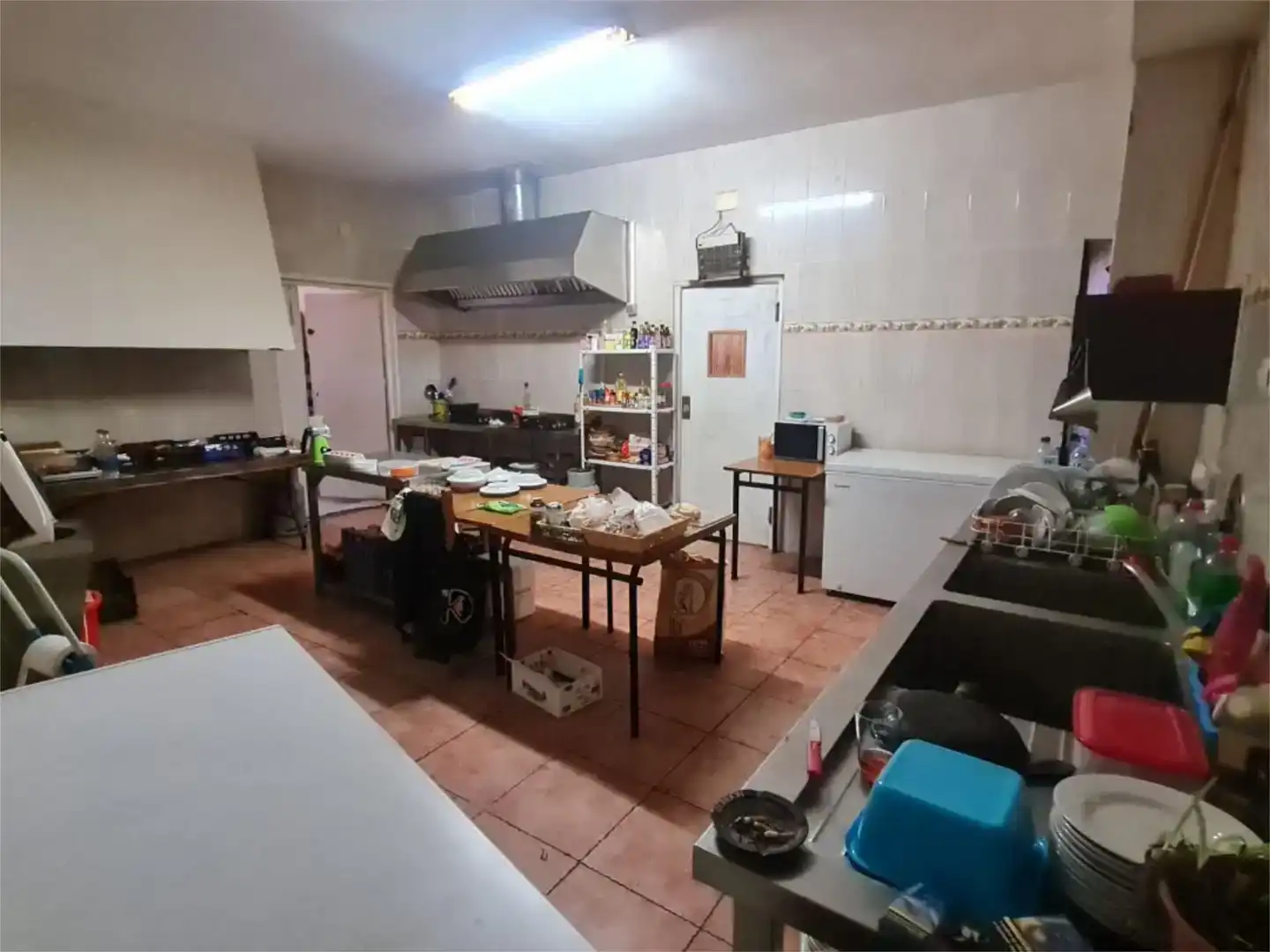 Cocina de Local en venta en Casas de Don Pedro con Aire acondicionado, Parquet y Amueblado