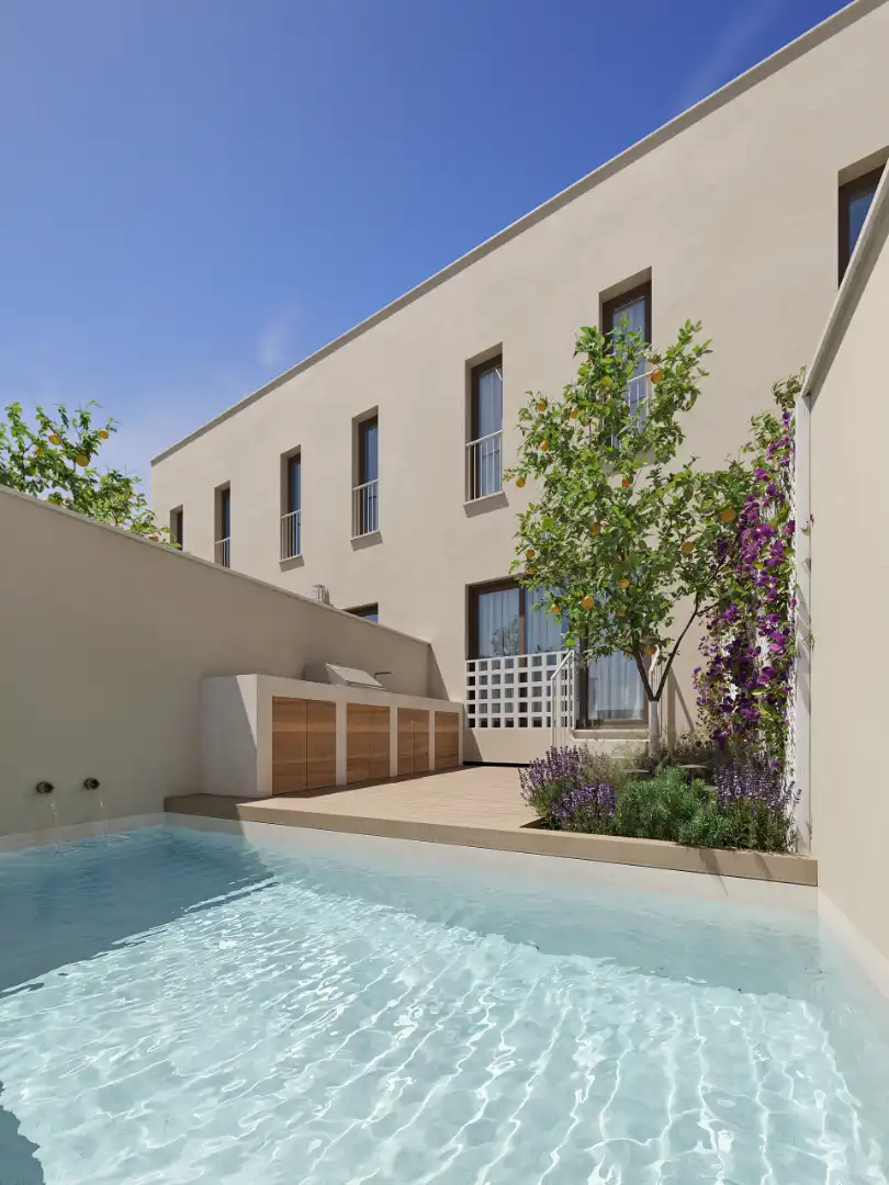 Adossat d'obra nova amb jardí en venda a Calle Baeza 18, imagen 7
