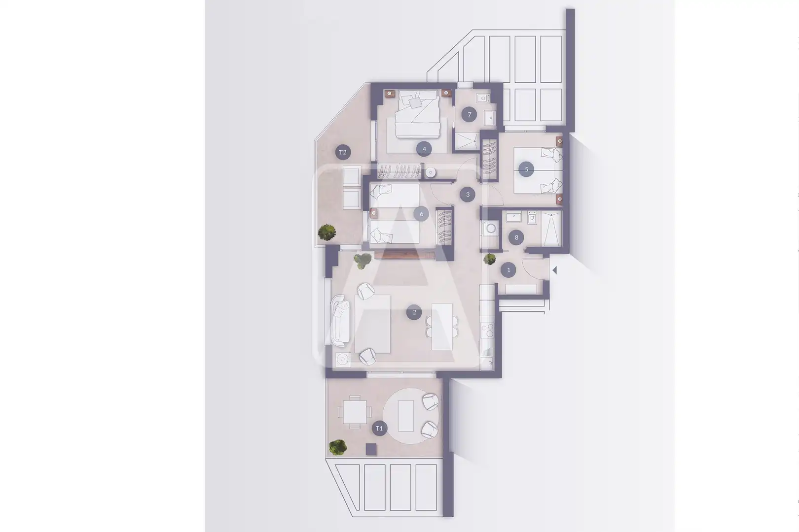 Apartment with pool for sale in Marisol Park - Ortembach - Los Almendros, imagen 12