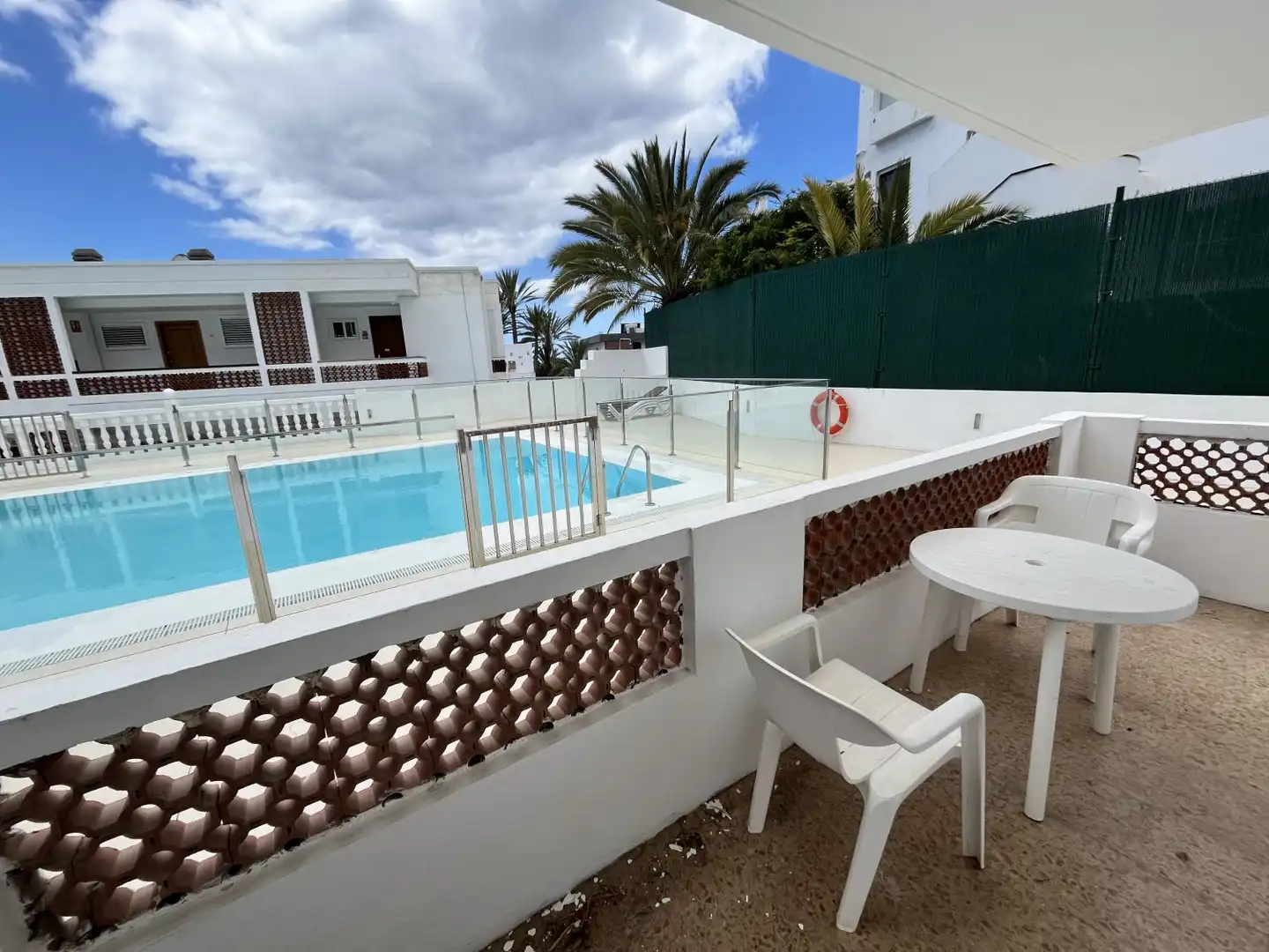 Piscina de Apartamento de alquiler en San Bartolomé de Tirajana con Terraza, Amueblado y Piscina comunitaria