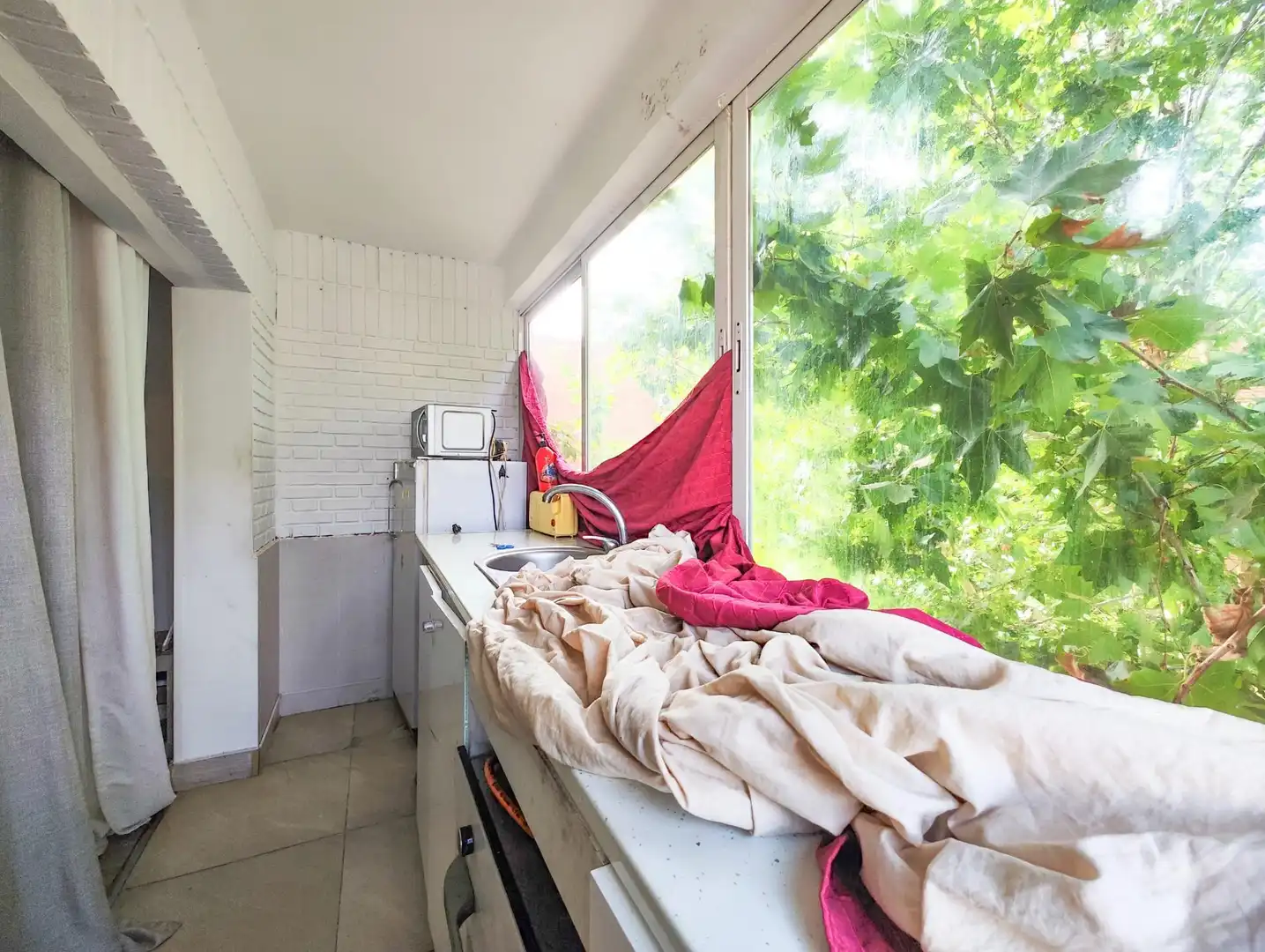 Cuina de Pis en venda en Puertollano amb Jardí privat, Parquet i Moblat