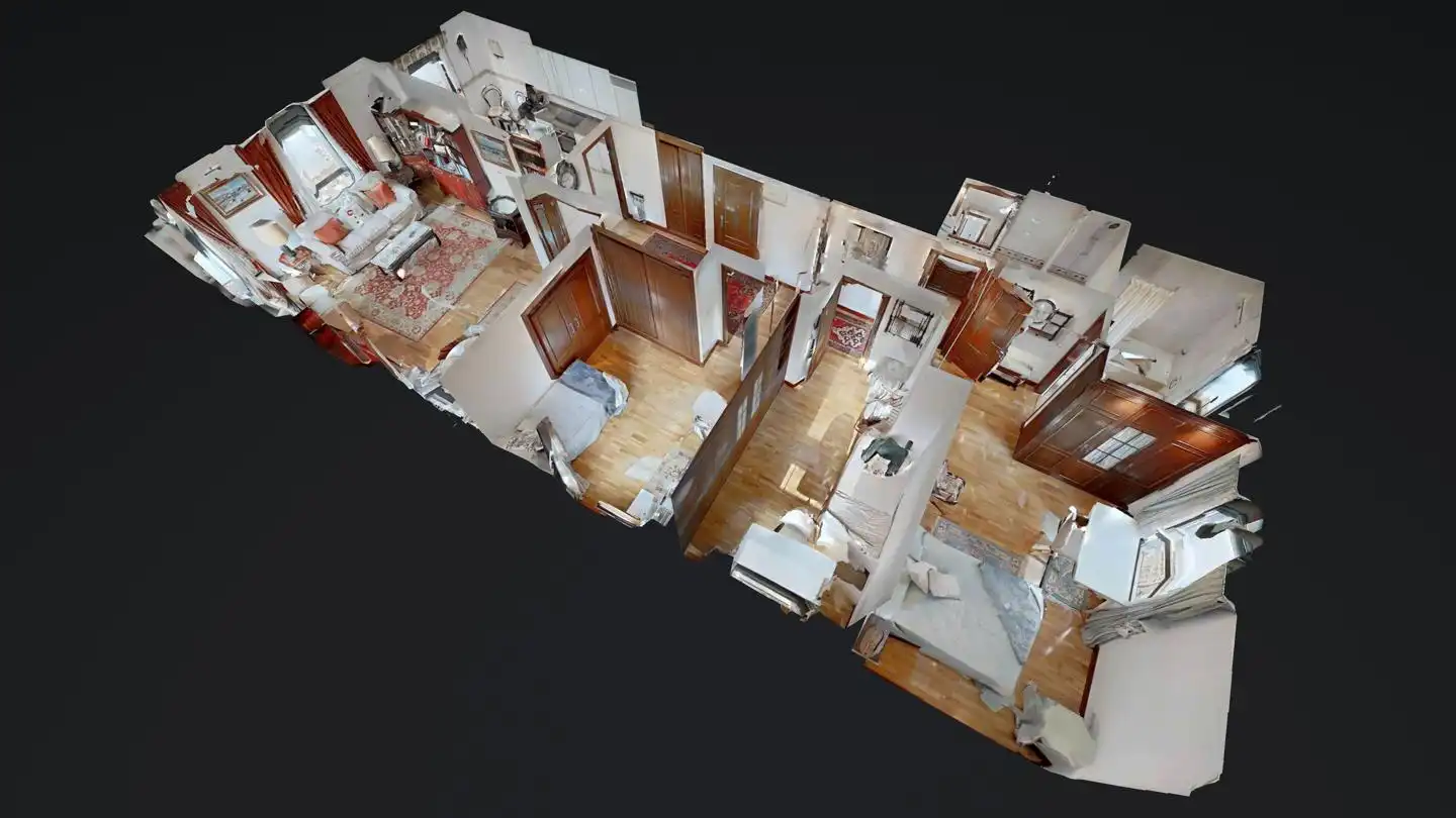 Schlafzimmer von Wohnung zur Miete in Oviedo  mit Heizung, Parkett und Möbliert