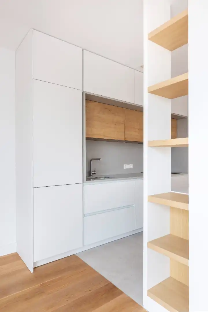 Kitchen of Attic for rent in Madrid  with Air Conditioner, Heating and Storage room