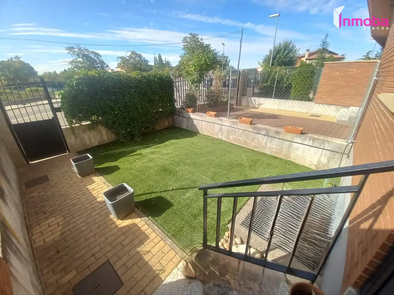 Terrassa de Casa o xalet en venda en Aranda de Duero amb Calefacció, Jardí privat i Parquet