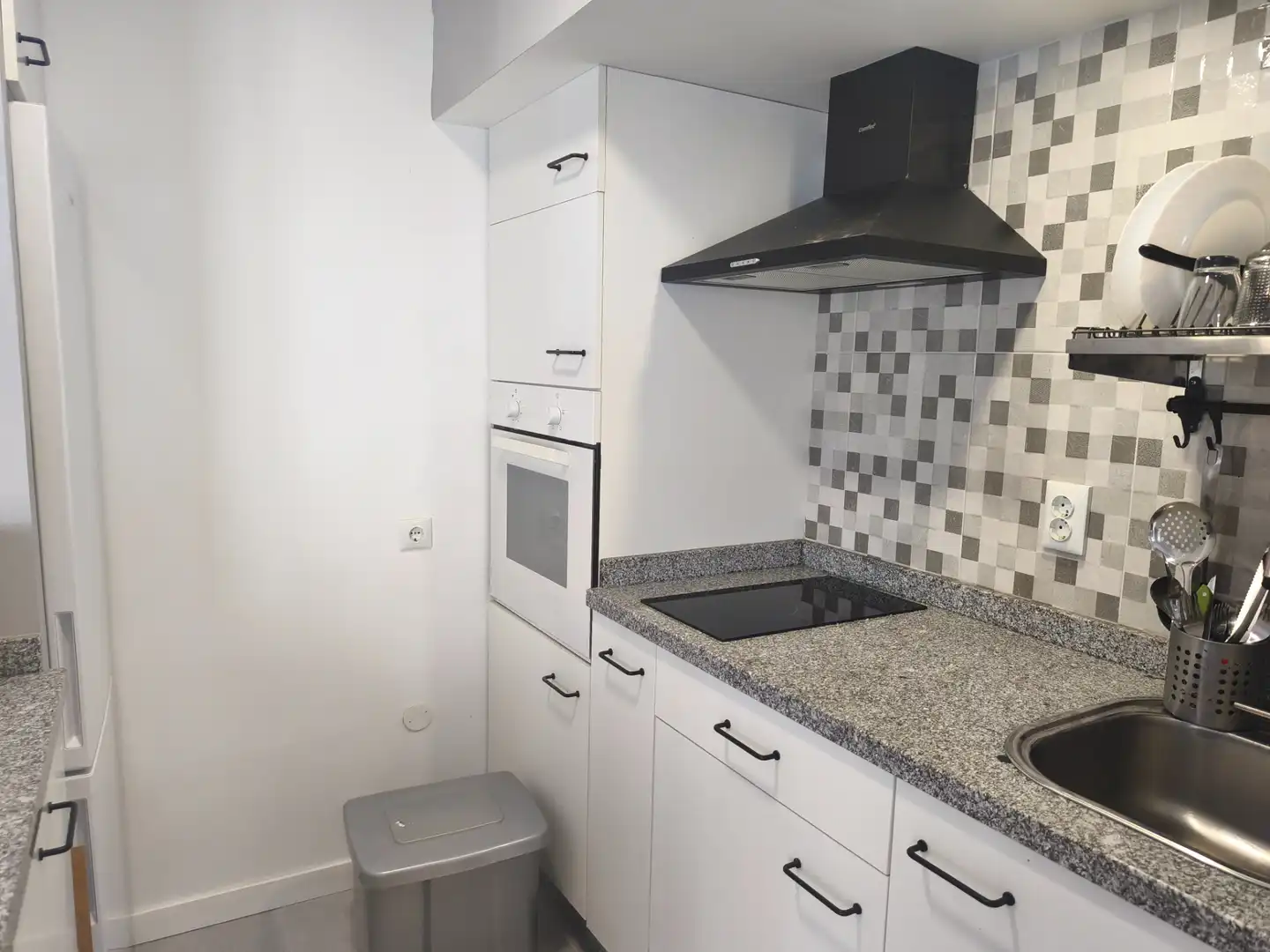 Cocina de Piso de alquiler en Santiago del Teide con Amueblado, Horno y Lavadora