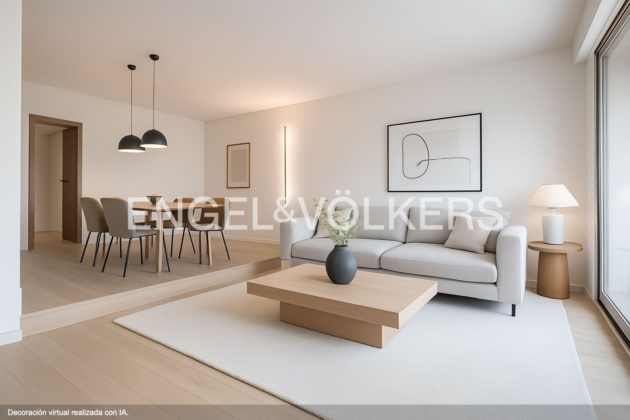 Sala d'estar de Casa o xalet en venda en Sant Cugat del Vallès amb Aire condicionat, Calefacció i Parquet