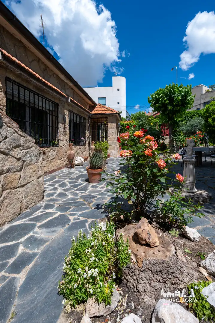 Terraza de Casa o chalet en venta en Madrid con Calefacción y Jardín privado